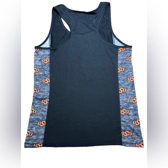 OSU Okla State University Sideline Apparel Womens Medium Racerback Tank Top - Picture 2 of 5